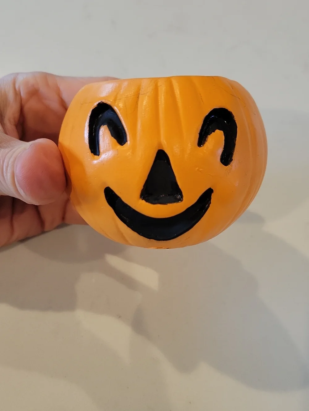 Vintage Tealight Pumpkin Candle Holder